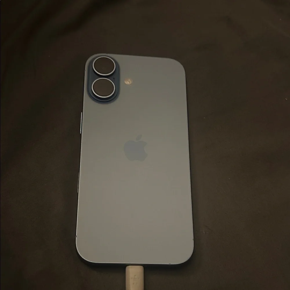 Apple Smartphone in Sleek Blue